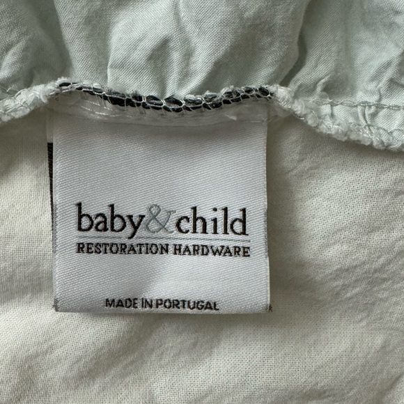 Restoration Hardware Crib Bed Skirt/Dust Ruffle - Picture 6 of 7